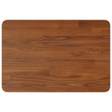Basin Shelf Wall Mounted Steel and Solid Wood Oak 3302350