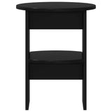 Side Cabinet 2 pcs Black 40 x 50 cm Engineered Wood 899819