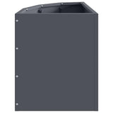 Corner Planter Anthracite 30 x 30 x 35 cm Steel 883656