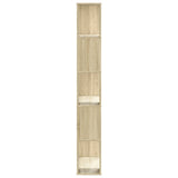 Bookcase 5-Tier Sonoma Oak 80,5x23,5x162,5 cm Engineered Wood 852773