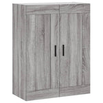 Highboard Grey Sonoma 69.5x34x180 cm Engineered Wood 3199575
