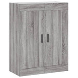Highboard Grey Sonoma 69.5x34x180 cm Engineered Wood 3199831
