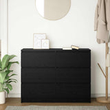 Sideboard Black Oak 100x35x76 cm Engineered Wood 3328499