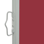 Patio Retractable Side Awning 60x300 cm Red 48357