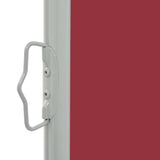 Patio Retractable Side Awning 60x300 cm Red 48357