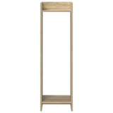 Plant Stand 2 pcs Sonoma Oak 30 x 30 x 100 cm Engineered Wood 899567