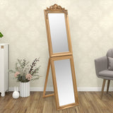 Free-Standing Mirror Gold 45x180 cm 351525