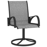 Dining Set Anthracite, Grey Powder-coated steel, Textilene 3060285