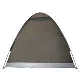 Camping Tent Dome 2-Person Brown Waterproof 4009634
