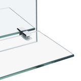 Wall Mirror with Shelf 50x70 cm Tempered Glass 249440