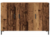 Sideboard Old Wood 90x34x80 cm Engineered Wood 857314