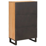 Highboard with Drawer Brown 40 x 33 x 110 cm Solid Mango Wood 4018074