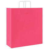 ZNTS Paper Bags 50 pcs with Handles Pink 45x17x48 cm 4101891