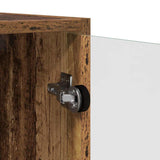 Wall Cabinet Old Wood 35 x 37 x 102 cm Engineered Wood 882907
