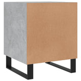 Bedside Cabinets 2 pcs Concrete Grey 40x40x50 cm Engineered Wood 827621