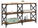 Console Table Old Wood 100 x 28 x 80.5 cm Engineered Wood 882781