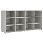 Shoe Cabinets 2 pcs Concrete Grey 52.5x30x50 cm 808693