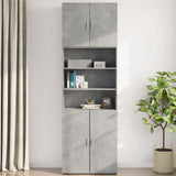 Wall Cabinet Concrete Grey 80x42.5x64 cm Engineered Wood 846134
