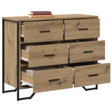 Chest of Drawers 2 pcs Artisan Oak 91 x 35.5 x 74.5 cm 3365604