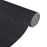 Room Divider Grey 165x600 cm Bamboo 377008