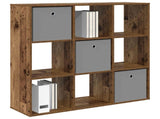 Sideboard with Drawer Old Wood 102 x 31 x 99.5 cm 8000498