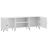 TV Cabinet High Gloss White 150 x 31 x 50 cm Engineered Wood 895609