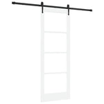 Sliding Door Manual ORKDAL White 78 x 211 cm Wood and metal 3332470