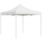 Professional Folding Party Tent Aluminium 2x2 m White 48929