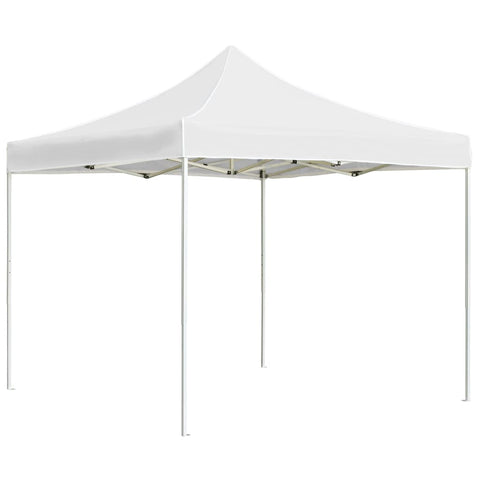 Professional Folding Party Tent Aluminium 2x2 m White 48929
