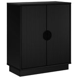 Sideboard VENRAY Black 66 x 33 x 77.5 cm Engineered Wood 8019983