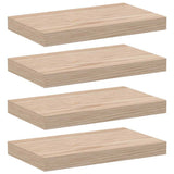 Floating Shelves 4 pcs 40x23.5x4 cm Engineered Wood 4010684