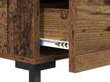 Bedside Cabinet Old Wood 40 x 40 x 66 cm Engineered Wood 882116