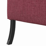 Highback Sofa Wine red 109 x 56 x 121 cm Fabric 42010835