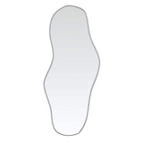 Wall Mirror Silver 90x40 cm 348257