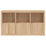 Sideboard with LED Lights Sonoma Oak 181.5x37x100 cm 3209151