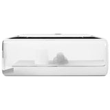 Wash Basin with Overflow 41x41x15 cm Ceramic Silver 143477