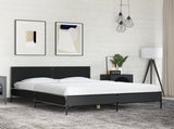 Bed Frame without Mattress Black 135x190 cm Double 3280027