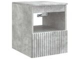 Bathroom Furniture Set 3 pcs Concrete Grey Engineered Wood 3405590