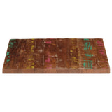 Table Top 80x80x2.5 cm Square Solid Wood Reclaimed 371079