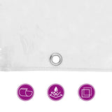 Plant Cover with Eyelets 1x6 m PVC 3308713