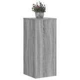 Plant Stands 2 pcs Grey Sonoma 30x30x70 cm Engineered wood 852929