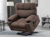 Electric Riser and Recliner Chair for Elderly, Power Lift Recliner Chair with Remote Control, Dark T3398P378877