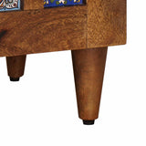 Bedside Cabinet Brown 50 x 33 x 60 cm Solid Mango Wood 4018235
