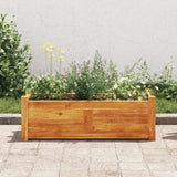 Garden Raised Bed Acacia Wood 76x27.6x25 cm 41771