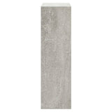 Shoe Cabinet Concrete Grey 63x24x81 cm Engineered Wood 342559