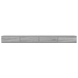 Bed Drawers Grey Sonoma 180 x 36.5 x 16.5 cm Engineered Wood 866984