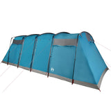 Family Tent Tunnel 8-Person Blue Waterproof 94617
