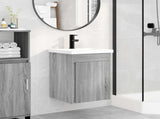 Bathroom Vanity Unit with Tap Grey Sonoma 42 x 40 x 74.5 cm 889534
