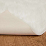 Faux Sheepskin Rug TAFALLA White 240 x 340 cm Polyester 42021464