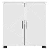 Bathroom Cabinet White 61 x 35 x 64 cm Engineered wood & Metal 883284